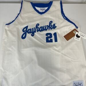 Joel Embiid Kansas Jayhawks Retro Brand Basketball Jersey